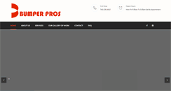 Desktop Screenshot of bumperpros.com